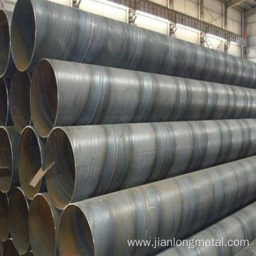 Q255 SSAW Carton Spiral Steel Pipes